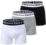 JACK AND JONES JACK&JONES Herren Boxer Shorts, 3er Pack - SENSE TRUNKS,