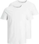 JACK AND JONES JACK&JONES Herren T-Shirt, 2er Pack - JACBASIC CREW NECK TEE, Kurzarm,