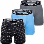 NIKE Herren Boxer Shorts, 3er Pack - Boxers, Cotton Stretch, einfarbig