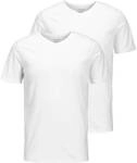 JACK AND JONES JACK&JONES Herren T-Shirt, 2er Pack - JACBASIC V-NECK TEE, Kurzarm,
