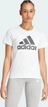 Adidas GL0649, ADIDAS Damen Shirt Loungewear Essentials Logo WHITE/BLACK female