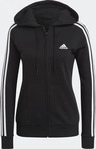 Adidas GL0792, ADIDAS Damen Sweatjacke mit Kapuze BLACK/WHITE female
