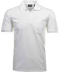RAGMAN Herren Poloshirt - Oberteil, Softknit-Polo, Baumwollmischung, Brusttasche,