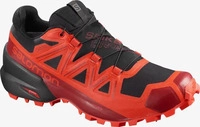 Salomon L40808200, Salomon Herren Running-Trail-Sch. He/Uni SPIKECROSS 5 GTX Bk/R Rot