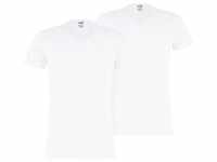PUMA Basic Herren V-Ausschnitt T-Shirt 2er-Pack 100000890