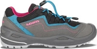 Lowa 650711, LOWA Kinder Multifunktionsschuhe ROBIN EVO GTX LO ANTHRAZIT/TUERKIS
