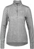 Nike CU3220, NIKE Damen Laufsport Shirt Langarm Silber female, Bekleidung &gt;