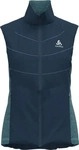 Odlo 313541, ODLO Damen Laufweste Run Easy S-Thermic blue wing teal female