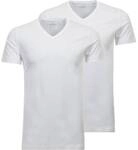 RAGMAN Herren T-Shirt, 2er Pack - Body Fit V-Neck, Natural Flex Cotton, Baumwolle