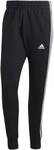 ADIDAS Herren Hose Essentials French Terry Tapered Cuff 3-Streifen (normal & lang)
