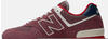 New Balance U574RX2D, NEW BALANCE Herren Freizeitschuhe 574 Rot male, Schuhe...