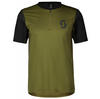 SCOTT Herren Hemd SCO Shirt M's Trail Vertic Zip, fir green/black, XXL