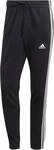 ADIDAS Herren Hose Essentials French Terry Tapered Elastic Cuff 3-Streifen (normal &