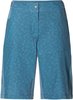 VAUDE Damen Shorts Wo Ledro Print Shorts, blue gray, 40