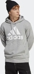 Adidas IC9364, ADIDAS Herren Kapuzensweat Essentials French Terry Big Logo Silber