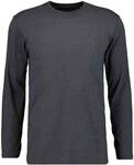 RAGMAN Herren Langarmshirt - Basic Shirt Regular Fit, Rundhals. Baumwolle