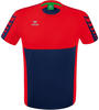 ERIMA Herren Six Wings T-Shirt, new navy/red, 116
