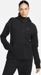 Nike FB8338, NIKE Damen Unterjacke W NSW TCH FLC WR FZ HDY Schwarz female