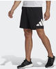ADIDAS Herren Shorts Train Essentials Logo, BLACK/WHITE, XXL