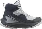 SALOMON Damen Trekkingstiefel SHOES ELIXIR MID GTX W Carbon/Prlblu/Fli