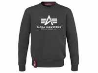 Alpha Industries Basic Sweater schwarz, Größe S