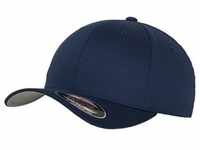 Flexfit Baseball Cap Wooly Combed navy, Größe L/XL