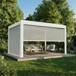 XIMAX Pergola Shade Seitenmarkise 400cm manuell