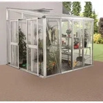 Vitavia Anglehngew&auml;chshaus Helena 7000 Kombiverglasung ESG/HKP Aluminium eloxiert