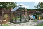 Vitavia Gew&auml;chshaus Venus 2500 ESG 3 mm inkl. 1 Dachfenster, Smaragd