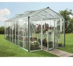 Vitavia Gew&auml;chshaus Zeus 15700 ESG/HKP inkl. 3 Dachfenster, Aluminium eloxiert