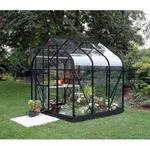 Vitavia Gew&auml;chshaus Orion 3800 ESG 3 mm inkl. 1 Dachfenster, Schwarz