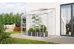 Vitavia Anglehngew&auml;chshaus Styx 3300 Einscheibensicherheitsglas Aluminium eloxiert