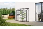 Vitavia Anglehngew&auml;chshaus Styx 1300 Einscheibensicherheitsglas Schwarz