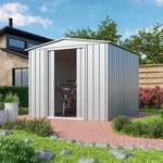 Globel Ger&auml;tehaus Metall Gartenmanager Dream 88, Silber/Metallic
