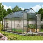 Vitavia Gew&auml;chshaus Domus 11500 HKP 6 mm inkl. 4 Dachfenster Schwarz