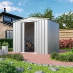 Globel Ger&auml;tehaus Metall Gartenmanager Dream 86, Silber/Metallic