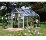 Vitavia Gew&auml;chshaus Mars 8300 ESG 3 mm inkl. 2 Dachfenster, Aluminium eloxiert