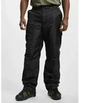 bequeme Brandit Herren Jeans gef&uuml;ttert Schwarz - S