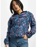 schlichte Urban Classics Damen Jacke gro&szlig;e Kapuze Kordelzug 78 g/m2 Camouflage...