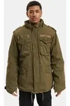 funktionale Brandit Herren Jacke Rei&szlig;verschluss Kapuze mit Baumwolle Khaki - S