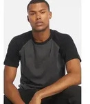 l&auml;ssiges Urban Classics Herren T-Shirt 140 g/m2 mit Baumwolle Grau/Schwarz -...
