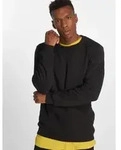 l&auml;ssiges Urban Classics Herren Sweatshirt Rippb&uuml;ndchen 250 g/m2 mit Baumwolle