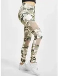 l&auml;ssige Urban Classics Damen Hose Stretch Mesh 250 g/m2 Camouflage - XL