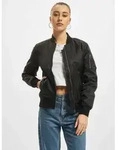 l&auml;ssige URBAN CLASSICS Damen Jacke 108 g/m2 Schwarz - M
