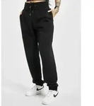vielseitige URBAN CLASSICS Damen Hose Kordelzug Taschen 300 g/m2 Schwarz - 4XL
