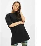 bequemes Urban Classics Damen T-Shirt Oversize 220 g/m2 mit Baumwolle Schwarz -...