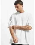 bequemes URBAN CLASSICS Herren T-Shirt Oversize 220 g/m2 mit Baumwolle Wei&szlig; - S