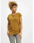 sportliches Urban Classics Damen T-Shirt 140 g/m2 mit Baumwolle Braun - S
