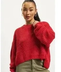 bequemes Urban Classics Damen Sweatshirt Rot - M