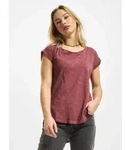 bequemes Urban Classics Damen T-Shirt 140 g/m2 mit Baumwolle Rot - M